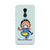 Bharatnatyam inspired mobile case in grey