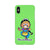 Bharatnatyam inspired mobile case in green