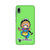 Bharatnatyam inspired mobile case in green