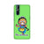 Bharatnatyam inspired mobile case in green