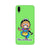 Bharatnatyam inspired mobile case in green