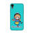 Bharatnatyam inspired mobile case in blue