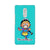 Bharatnatyam inspired mobile case in blue