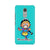 Bharatnatyam inspired mobile case in blue