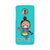 Bharatnatyam inspired mobile case in blue