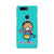 Bharatnatyam inspired mobile case in blue