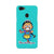 Bharatnatyam inspired mobile case in blue