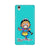 Bharatnatyam inspired mobile case in blue