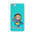 Bharatnatyam inspired mobile case in blue