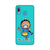 Bharatnatyam inspired mobile case in blue