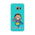 Bharatnatyam inspired mobile case in blue