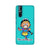 Bharatnatyam inspired mobile case in blue