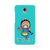 Bharatnatyam inspired mobile case in blue