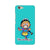 Bharatnatyam inspired mobile case in blue