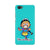 Bharatnatyam inspired mobile case in blue