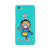 Bharatnatyam inspired mobile case in blue