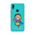 Bharatnatyam inspired mobile case in blue