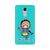 Bharatnatyam inspired mobile case in blue