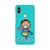 Bharatnatyam inspired mobile case in blue