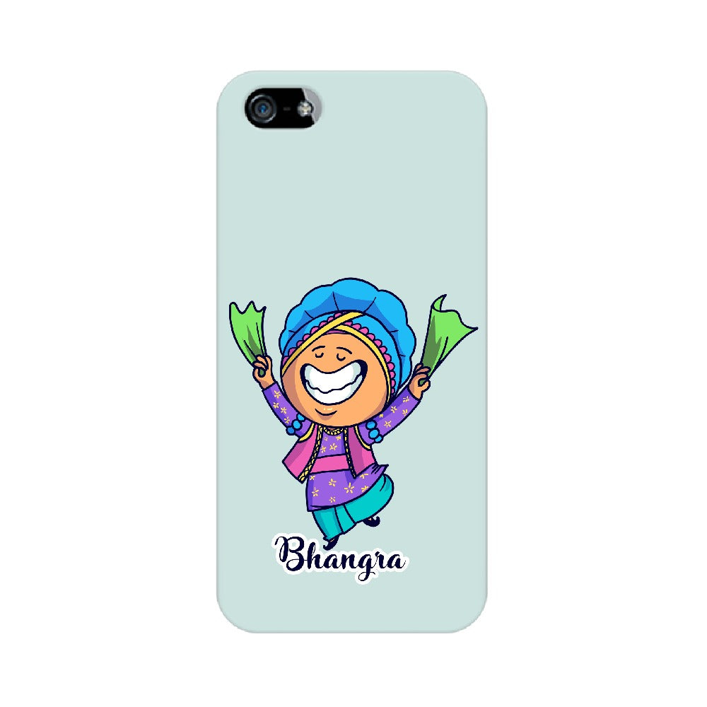 Bhangra inspired mobile case in grey