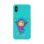 Bhangra inspired mobile case in blue