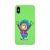 Bhangra inspired mobile case in green