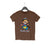 Bharatanatyam girls t shirts & boys t shirts. Chocolate brown t shirt boy. Chocolate brown  t shirt girl.