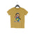 Bharatanatyam girls t shirts & boys t shirts. Mustard  t shirt boy. Mustard t shirt girl.