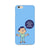 Keeping social distance, mobile case in blue