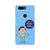 Keeping social distance, mobile case in blue