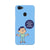 Keeping social distance, mobile case in blue