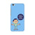 Keeping social distance, mobile case in blue