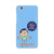 Keeping social distance, mobile case in blue